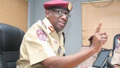 FRSC Corps Marshal, Dr Boboye Oyeyemi