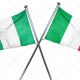 Nigeria and Italy Flags