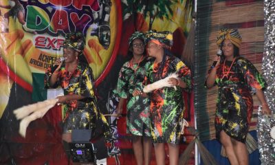 Dance and musical performance by a cultural troupe at the ‘Asa’ Expo in New Jersey