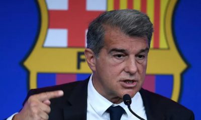 President Joan Laporta of Barcelona