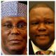 Former Vice President Atiku and late Obadiah Mailafia