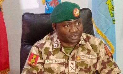 Theatre Commander, Operation Hadin Kai, Maj.-Gen. Christopher Musa