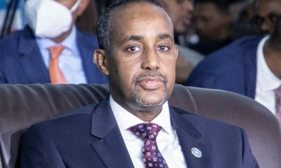 Somalia’s Prime Minister Mohamed Hussein Roble