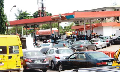 Queueing-at-a-fuel-station