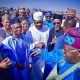 APC Presidential Candidate Bola Ahmed Tinubu and others at Kaduna Rally