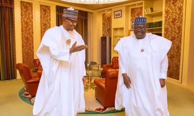 President Buhari and Senate President Lawan