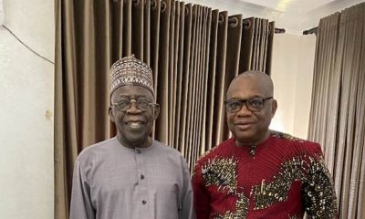 APC Presidential Candidate Bola Ahmed Tinubu and Senator Orji Kalu