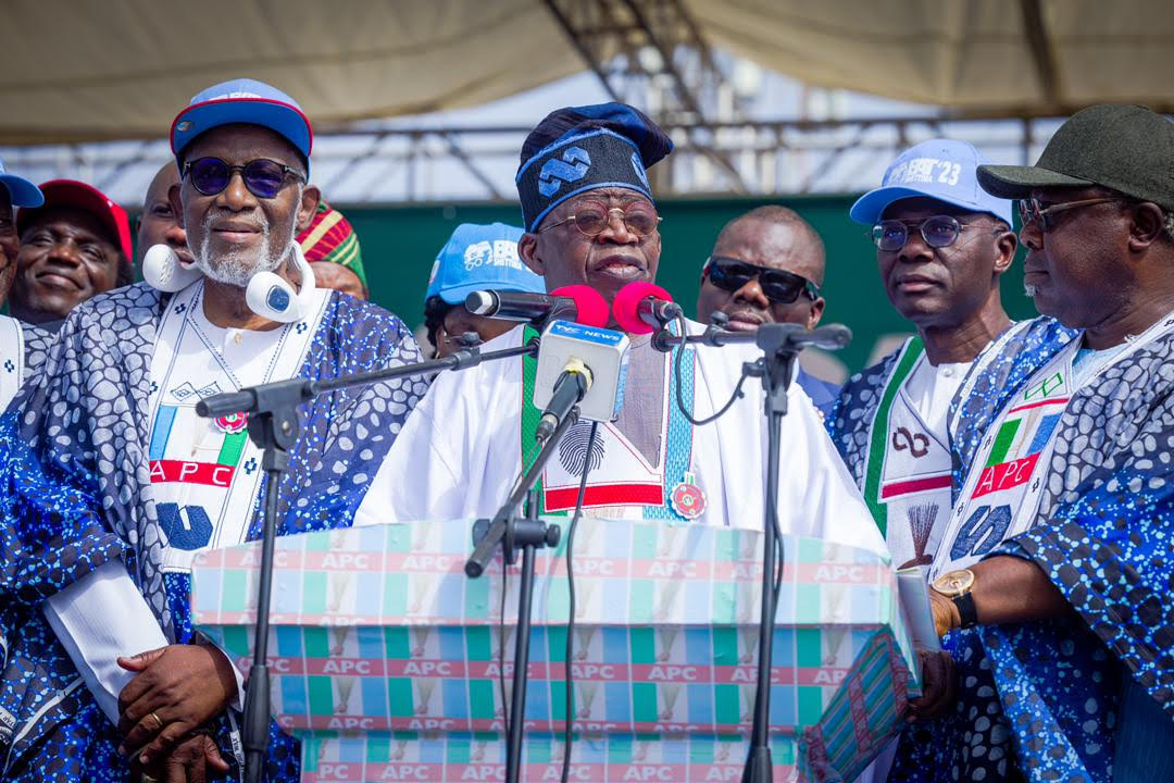 Asiwaju Bola Tinubu in Akure