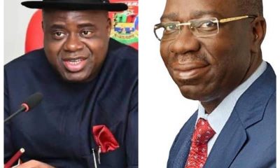 Bayelsa Governor Douye Diri and Edo State counterpart Godwin Obaseki