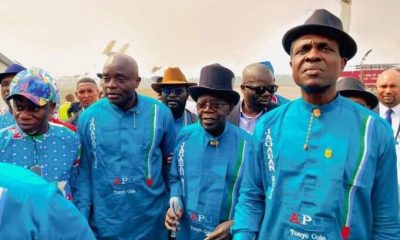 APC Presidential Candidate, Asiwaju Bola Ahmed Tinubu and others in Rivers State