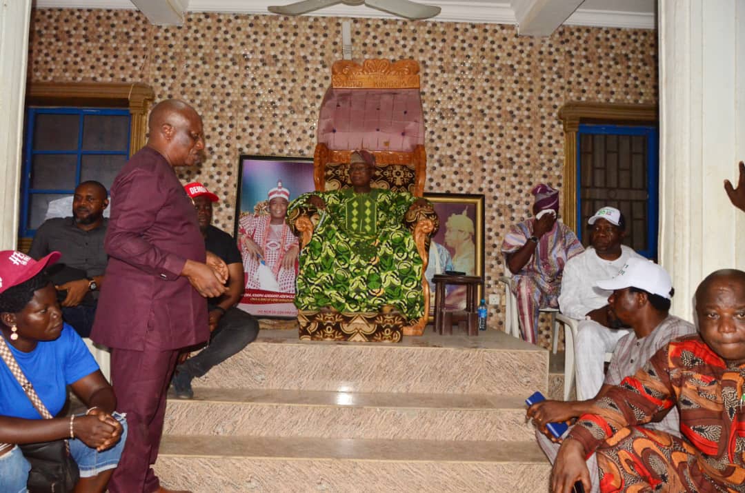 Ajero of Ijero Kingdom, Oba Joseph Adewole, Senator Michael Opeyemi Bamidele and Others