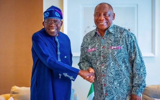 Tinubu and Ramaphosa